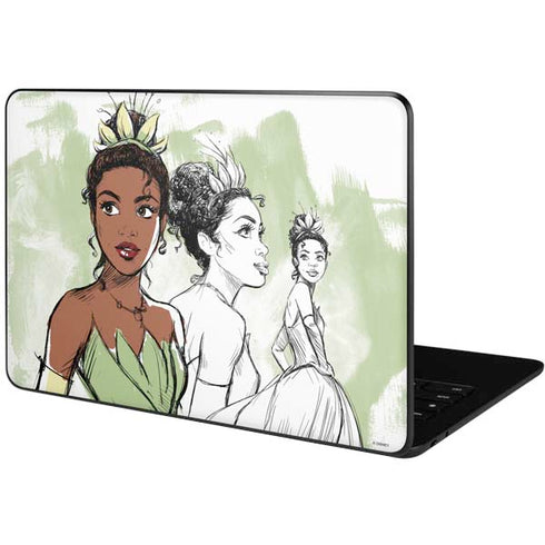 Disney Princess Tiana Sketch Google Pixelbook Go Skin